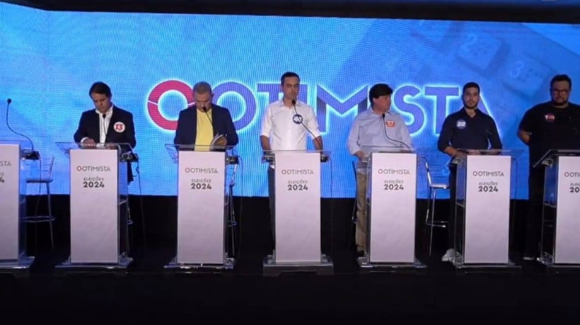 Debate contou com a presença dos candidatos André Fernandes, Capitão Wagner, Evandro Leitão, George Lima, José Sarto e Técio Nunes. Eduardo Girão chegou a participar, mas foi retirado