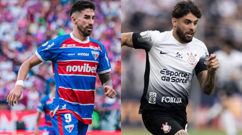 Lucero, do Fortaleza, e Yuri Alberto, do Corinthians, podem ser decisivos na Copa Sul-Americana 