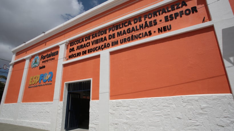 FORTALEZA-CE, BRASIL, 17-09-2024: Inauguração Escola de Saúde Pública Fortaleza.  (foto: Fabio Lima/ OPOVO)