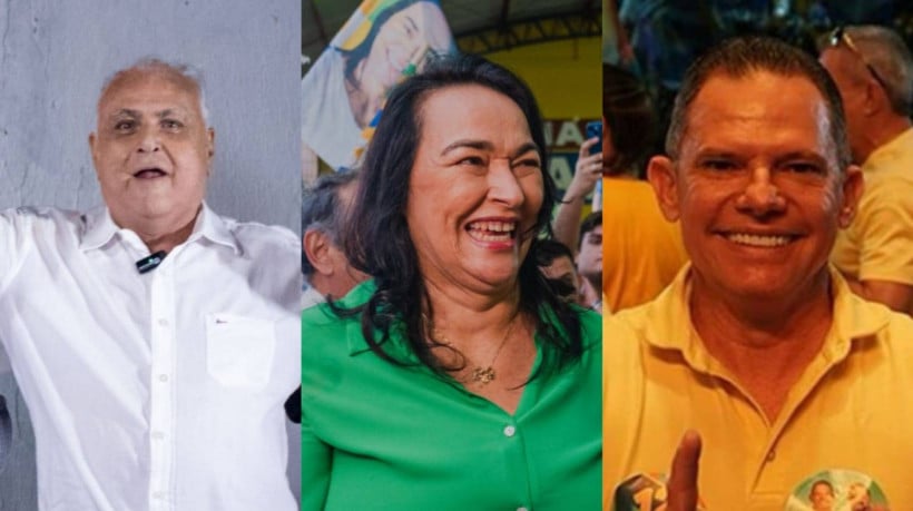 Eleição para Prefeitura de Maracanaú conta com três principais candidaturas: Roberto Pessoa (União), Dra. Silvana (PL) e Lucinildo Frota (PDT)