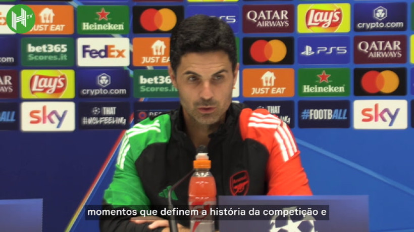 Arteta opina sobre diferenças entre Premier League e UEFA Champions League