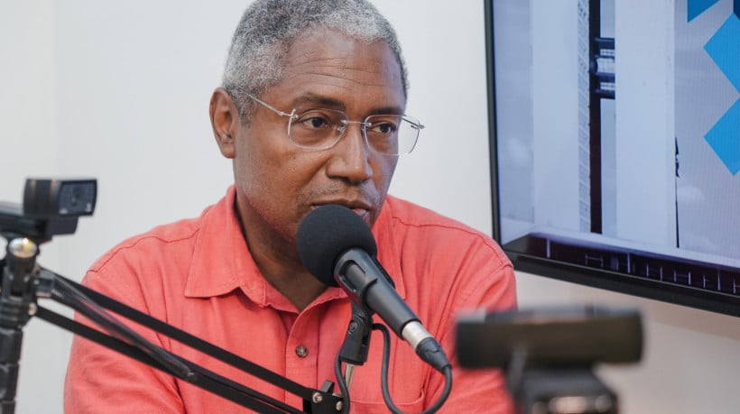 FORTALEZA, CEARÁ, 17-09-2024: Jogo Político apresente sabatina com o candidato à prefeitura de Caucaia, Waldemir Catanho. (Foto: Fernanda Barros / O Povo)