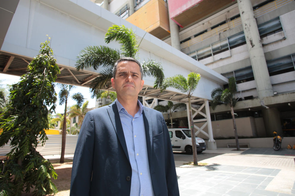 José Maria Sampaio Menezes Junior, superintendente do IJF(Foto: FÁBIO LIMA)