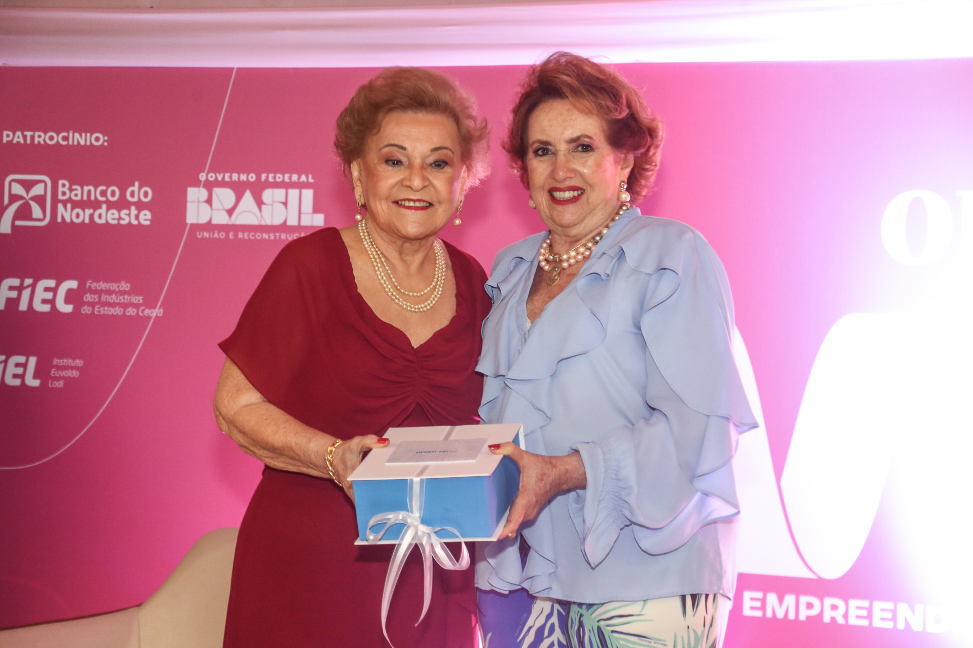 Yolanda Araújo 
e Lêda Maria (Foto: Fotos: João Filho Tavares)