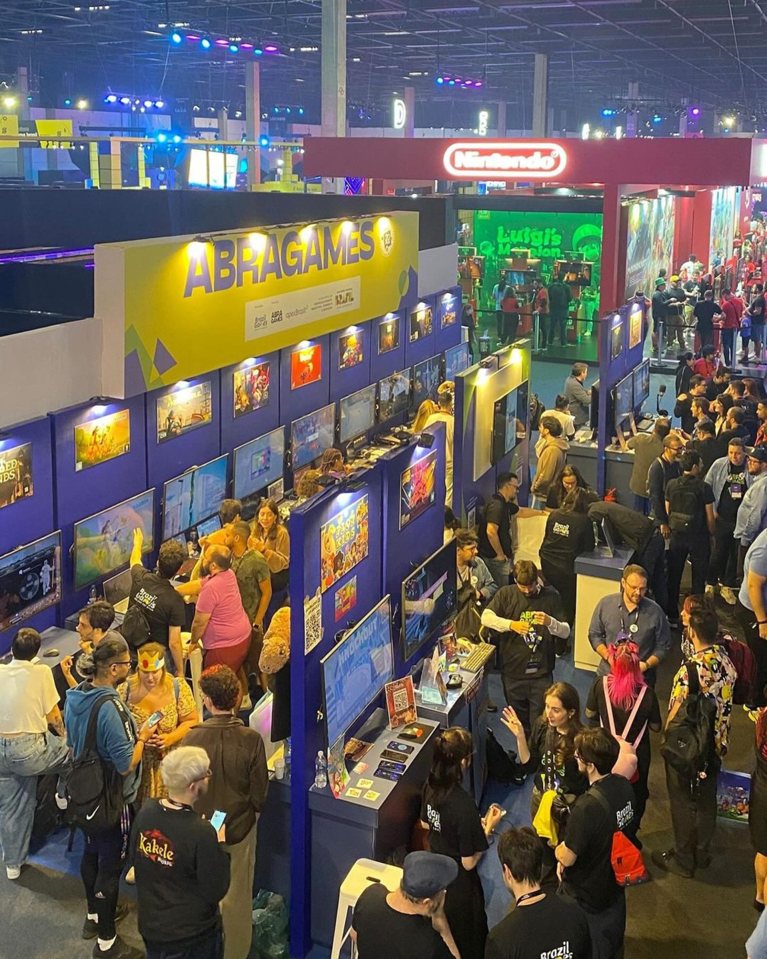 Fortaleza recebe evento internacional focado na indústria dos jogos eletrônicos (Foto: Reprodução Instagram @abragames_oficial)