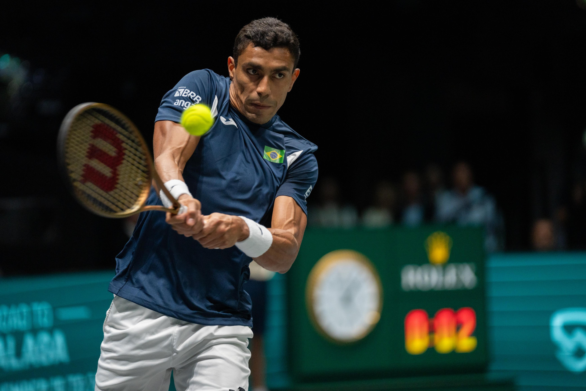 Thiago Monteiro amarga momento ruim na temporada (Foto:  André Gemmer/CBT)