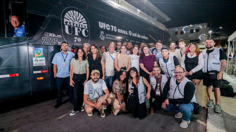 Encerramento da CARAVANA UFC 70 anos e abertura do Evento Feira cultural Estação Favela no Poço da Draga, com a presença do Reitor da UFC Custódio Almeida, Cliff Villar e Filipe Dummar