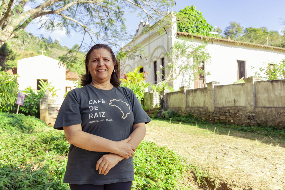 Rita de Cássia Farias, a caçula da família, fez uma homenagem para o centenário do pai, Gerardo(Foto: FCO FONTENELE)