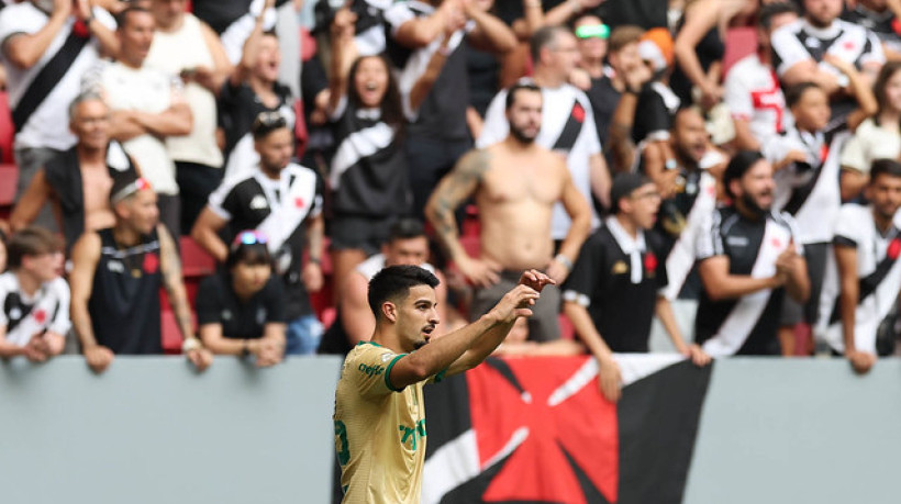 Vasco x Palmeiras pela 27ª rodada da Série A 2024, no estádio Mané Garrincha