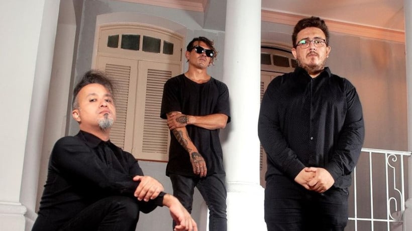 O trio cearense Plastique Noir é uma das atrações do Festival Rock Cordel 2024