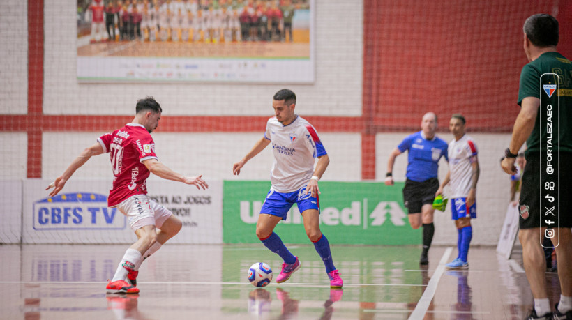 Fortaleza foi derrotado pelo Atlântico Erechim-RS na final da Copa do Brasil de Futsal