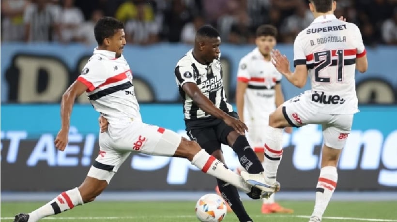 O São Paulo vai enfrentar o Botafogo: veja onde assistir ao vivo ao jogo da Copa Libertadores