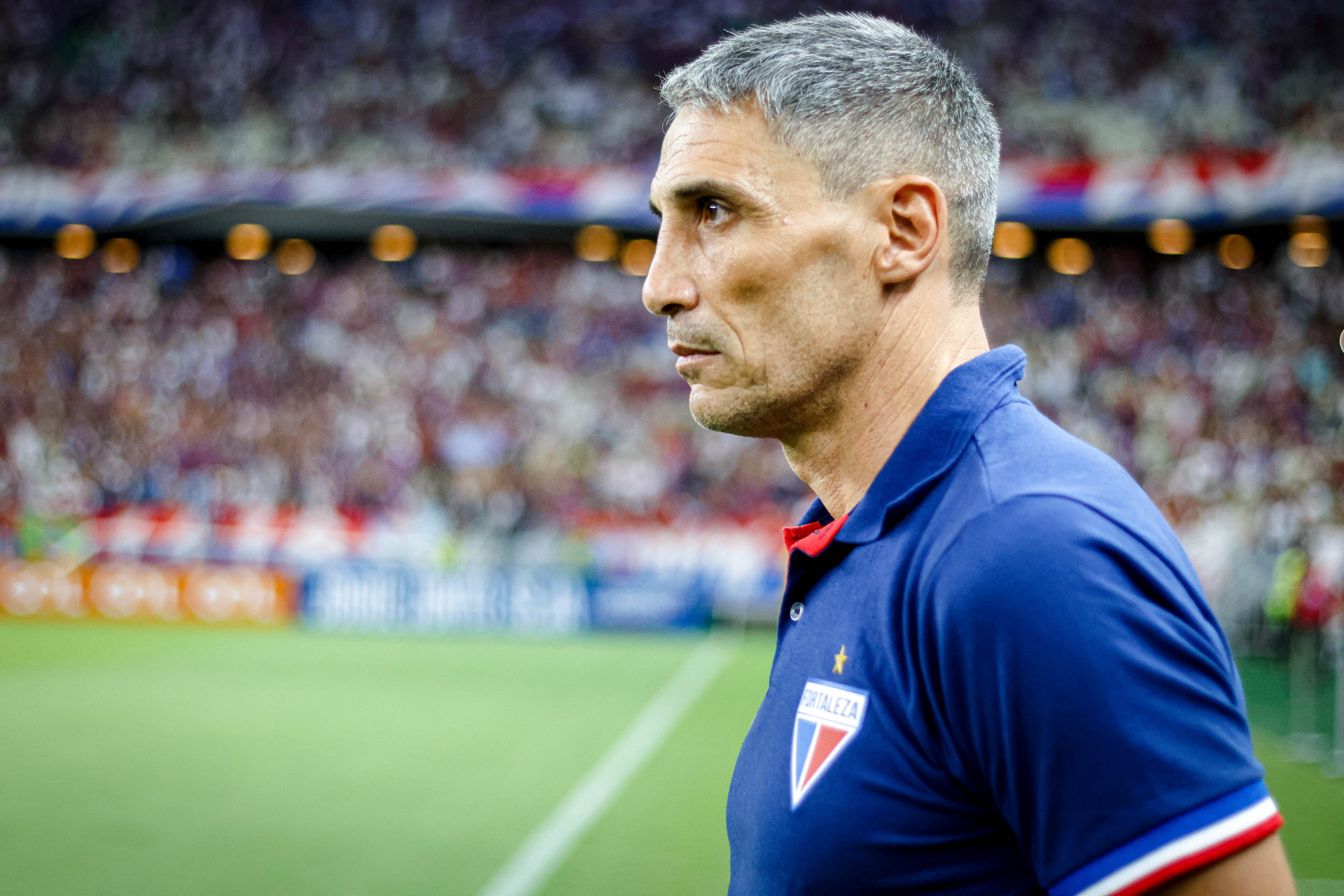 Juan Pablo Vojvoda, técnico do Fortaleza (Foto: AURÉLIO ALVES)