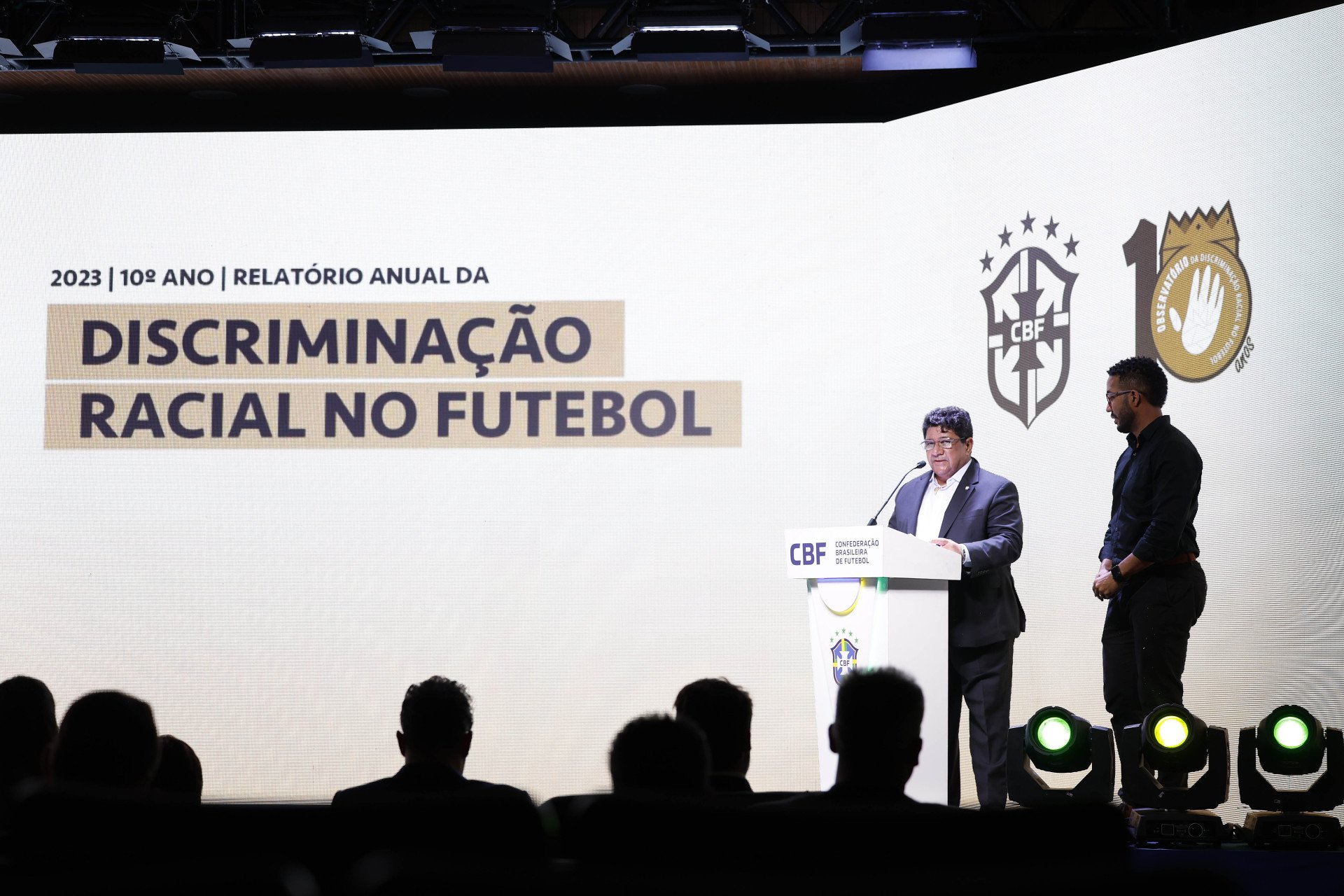 ￼RELATÓRIO foi divulgado em evento na sede da CBF  (Foto: RAFAEL RIBEIRO/CBF)