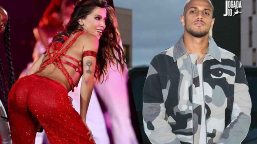 Cantora Anitta compartilhou registros de momentos com Vinicius Souza, jogador que foi revelado pelo Flamengo e atualmente joga na Inglaterra