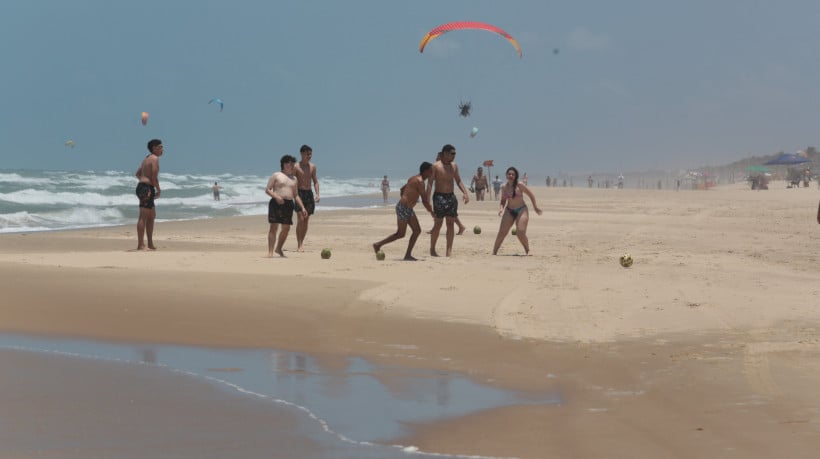 Final de semana deve ser de sol em Fortaleza (foto: Fabio Lima/ OPOVO)