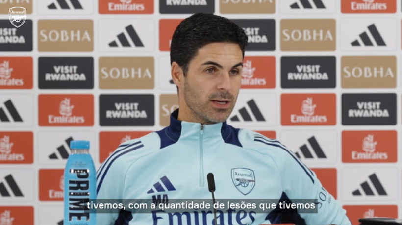 Arteta reflete sobre maturidade do elenco sem Ødegaard