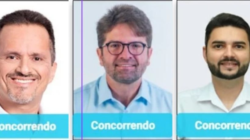 André Barreto, Dr. Aloisio e Lucas Brasil, candidatos a prefeito do Crato