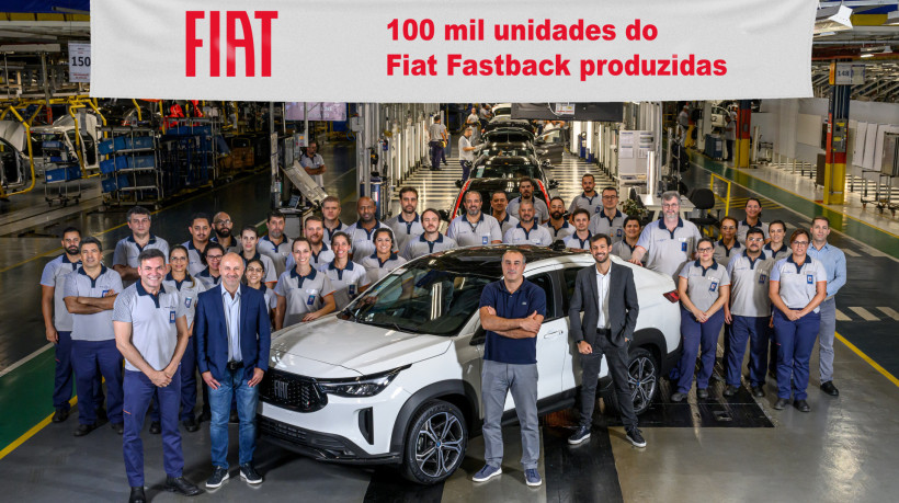 Fiat celebra 150 mil unidades vendidas do Fastback em setembro de 2024