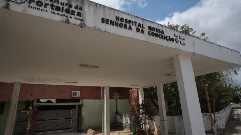 FORTALEZA-CE, BRASIL, 30-09-2024: Prefeitura assina ordem de reforma Hospital Nossa Senhora da Conceição.  Conjunto Ceará. (foto: Fabio Lima/ OPOVO)