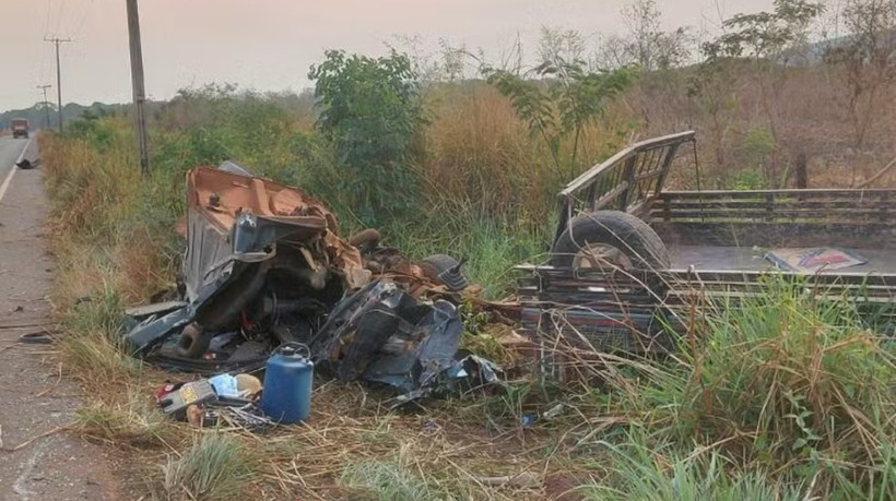 O acidente aconteceu nesta segunda-feira, 30, no Mato Grosso