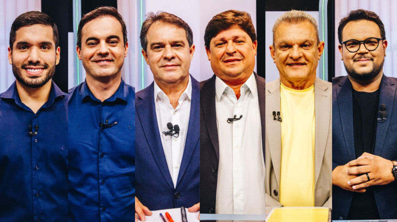 André Fernandes (PL), Capitão Wagner (União Brasil), Evandro Leitão (PT), George Lima (Solidariedade), José Sarto (PDT) e Técio Nunes (Psol)