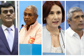 Naumi Amorim, Waldemir Catanho, Emília Pessoa e Coronel Aginaldo, candidatos a prefeito de Caucaia em 2024