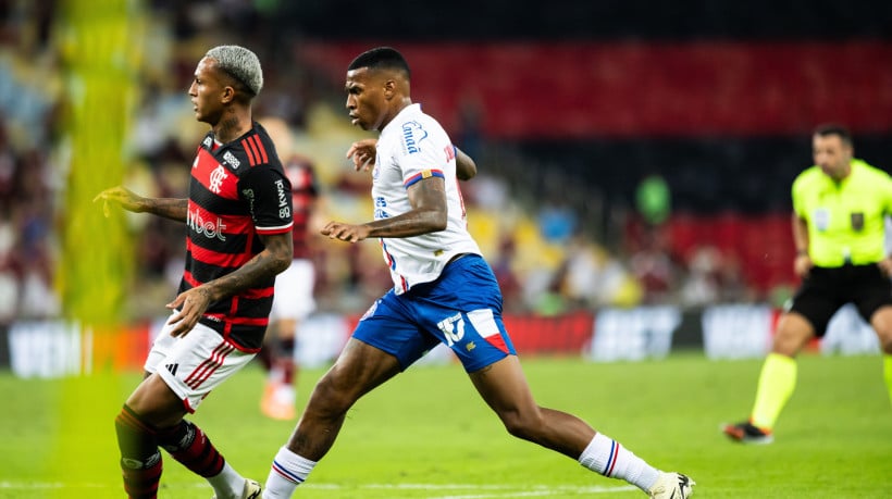 O Bahia vai enfrentar o Flamengo; veja onde assistir ao vivo ao jogo do Brasileirão.