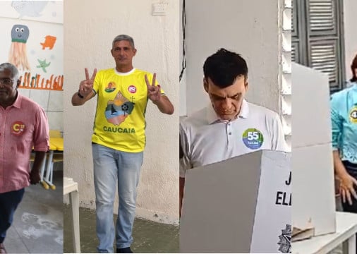 Candidatos de Caucaia votam nas eleições de 2024