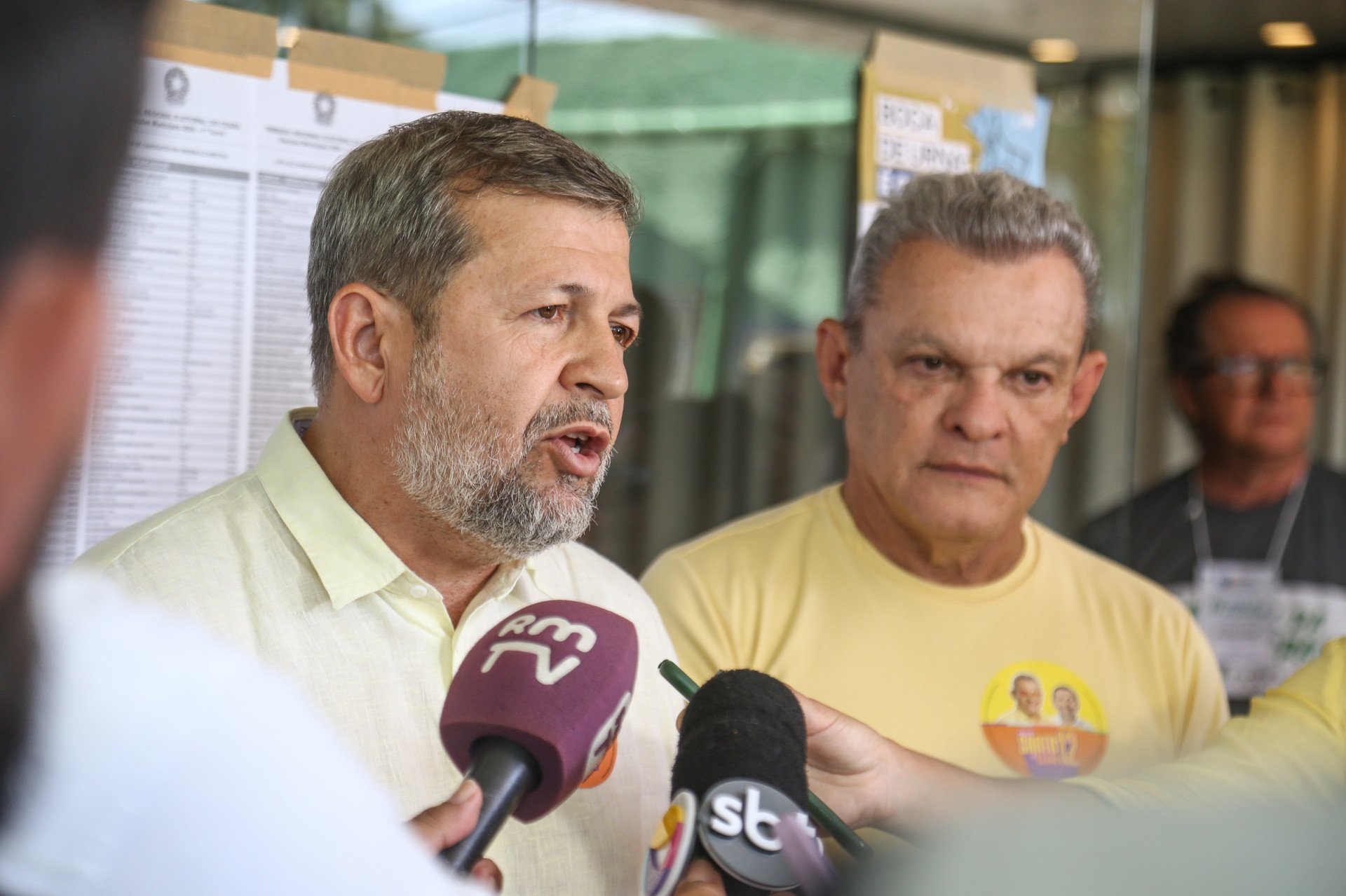 FORTALEZA-CE BRASIL, 06-10-2024 Votação de Elcio Batista no Iate Clube de Fortaleza no Vicente Pizon    (Foto Joao Filho Tavares O Povo) (Foto: João Filho Tavares)