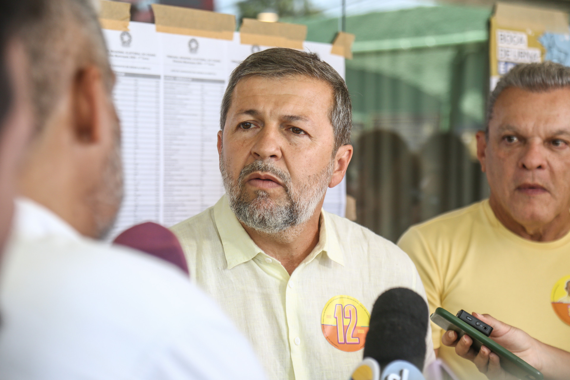 Vice-prefeito de Fortaleza Élcio Batista participou de entrevista no Jogo Político (Foto: João Filho Tavares)