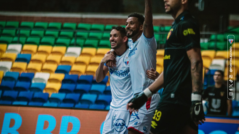 O Fortaleza venceu o Sport de virada no jogo de ida da semifinal do Brasileiro de Futsal