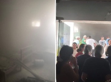 Princípio de incêndio atinge hospital em Maranguape 