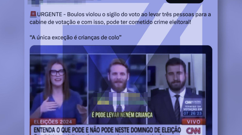 Resolução do TSE não prevê punição caso o eleitor vote acompanhado, desde que a companhia não prejudique o sigilo do voto