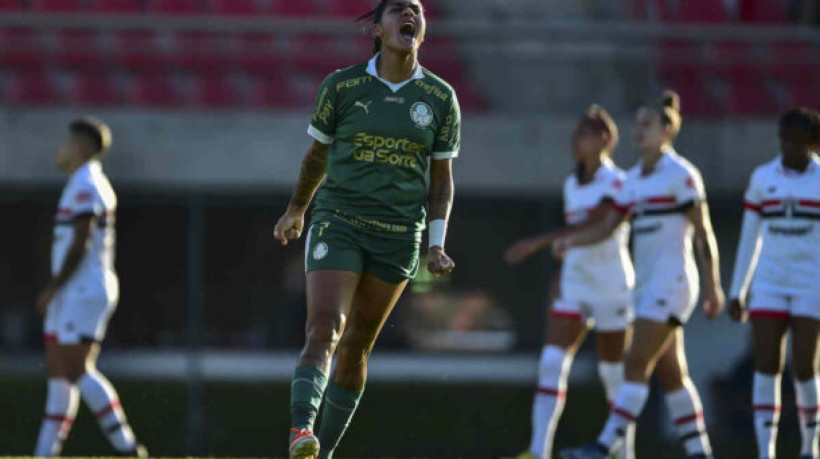 SP - 17/06/2024 - São Paulo x Palmeiras, pela 13ª rodada do Brasileirão Feminino, no estádio Marcelo Portugal Gouvêa, em Cotia (SP). Foto: Mauro Horita