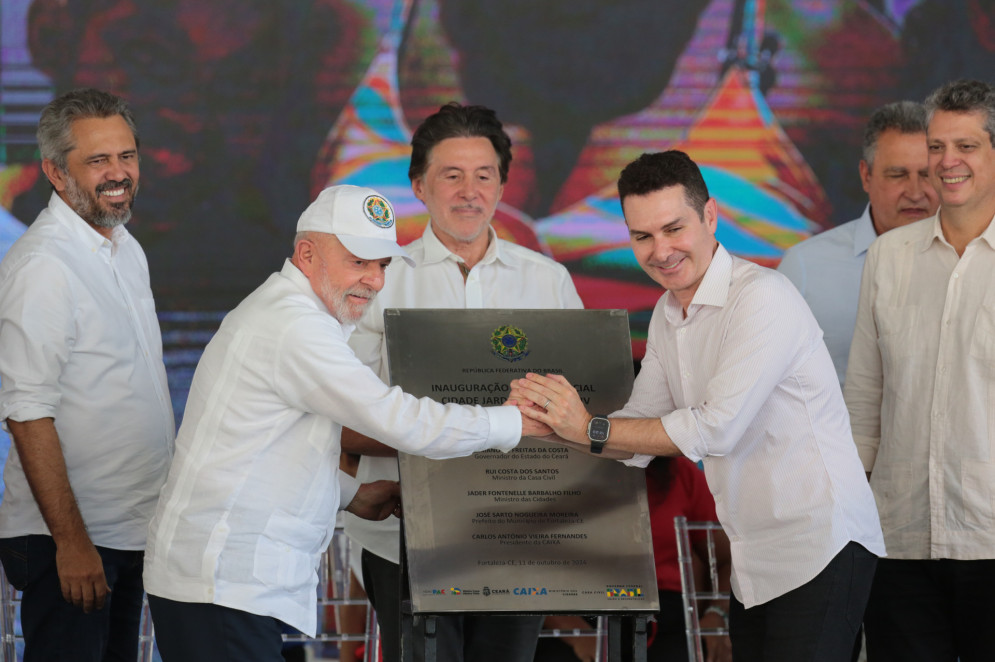 FORTALEZA-CE, BRASIL, 11-10-2024: Presidente Lula faz entrega de 1.296 apartamentos do empreendimento Cidade Jardim I Módulo IV, no Conjunto José Walter. (foto: Fabio Lima/ OPOVO)(Foto: FÁBIO LIMA)