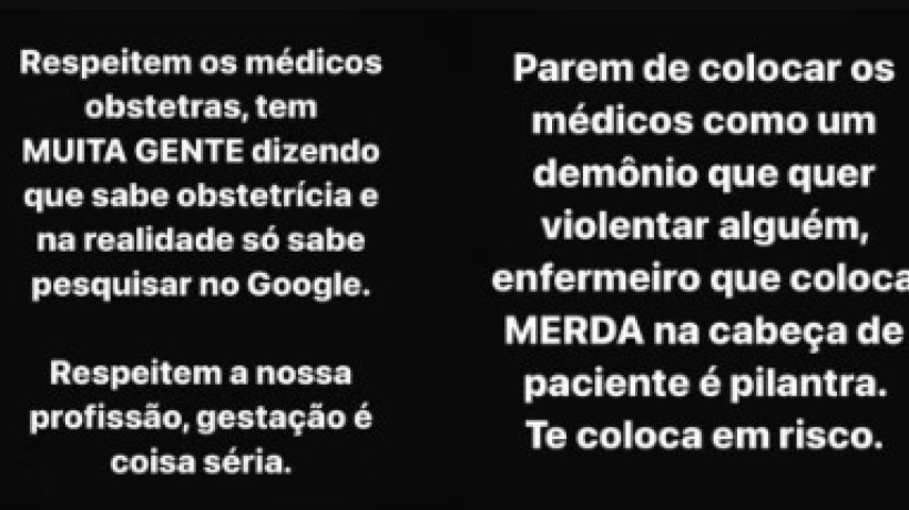 Ginecologista é condenado a pagar indenização e publicar retratação por publicar mensagens ofensivas a enfermeiros