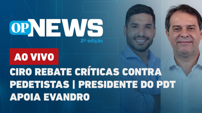 Ciro rebate críticas contra pedetistas por apoio a André Fernandes e presidente do PDT apoia Evandro Leitão