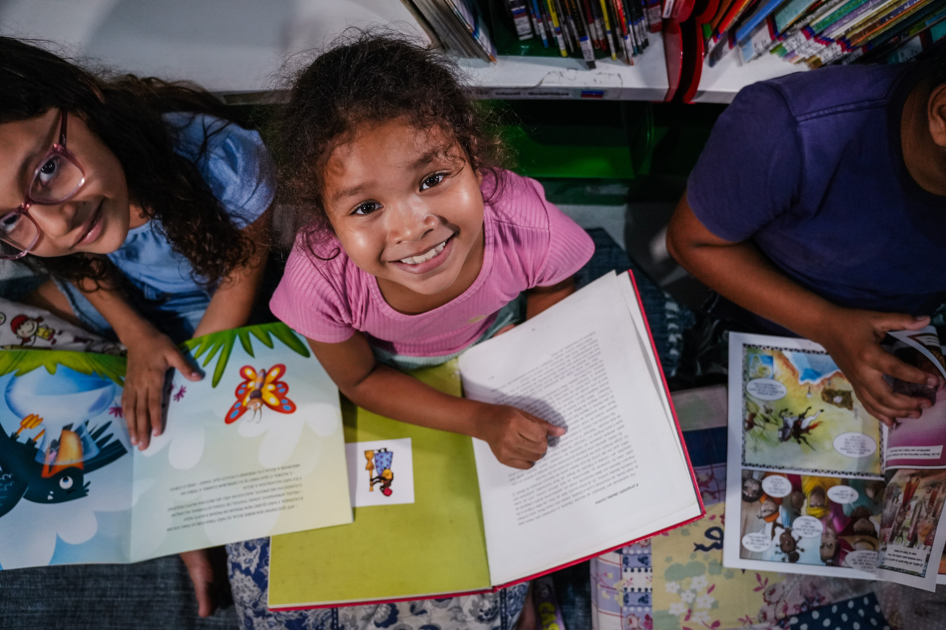 Biblioteca comunitária Sorriso da Criança tem calendário de ações formativas (Foto: FERNANDA BARROS)