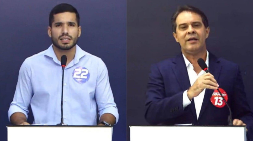 O primeiro debate do segundo turno para as eleições de Fortaleza, realizado na noite dessa segunda-feira, 14, pela TV Bandeirantes, foi marcado por ataques entre André Fernandes (PL) e Evandro Leitão (PT)