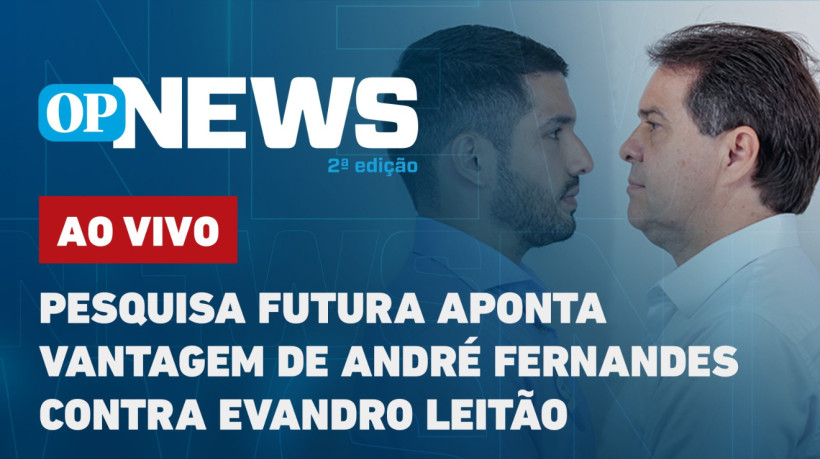 Pesquisa Futura mostra cenário em Fortaleza, com vantagem de André Fernandes (PL) em relação a Evandro Leitão (PT)