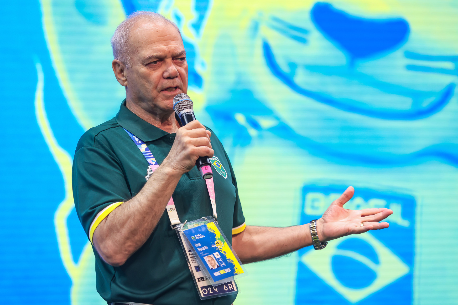 Paulo Wanderley, presidente do Comitê Olímpico do Brasil (Foto: Wander Roberto/COB)