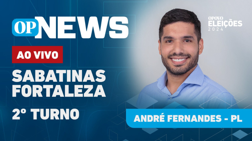 André Fernandes (PL) será sabatinado no O POVO News nesta quinta-feira, 17