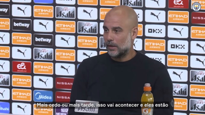 Guardiola comenta boatos sobre possível saída do Manchester City