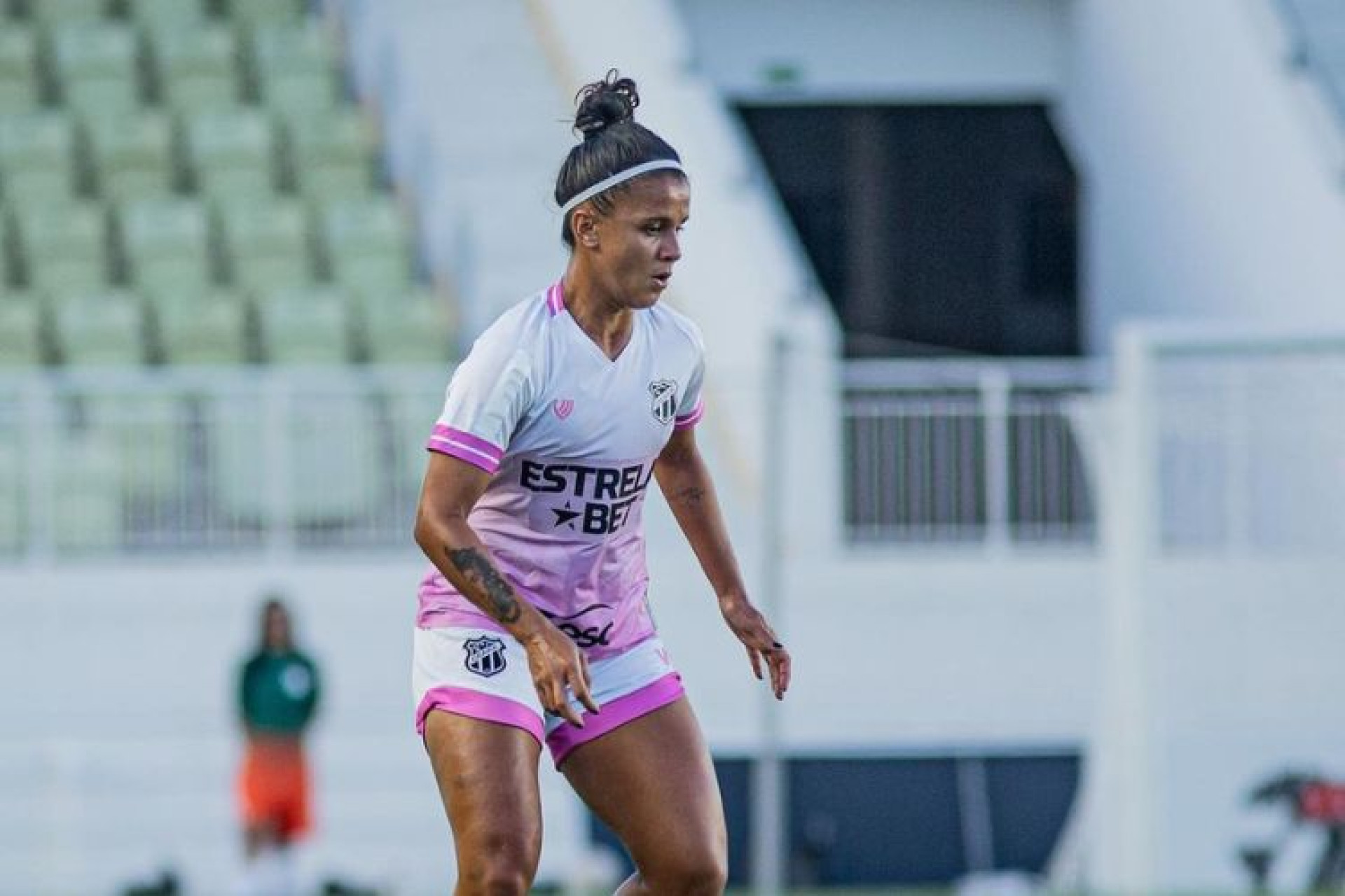 Andresa foi contratada pelo Ceará em 2023 e chegou a conquistar o Campeonato Cearense Feminino com o clube.  (Foto: Gabriel Silva/Ceará SC)