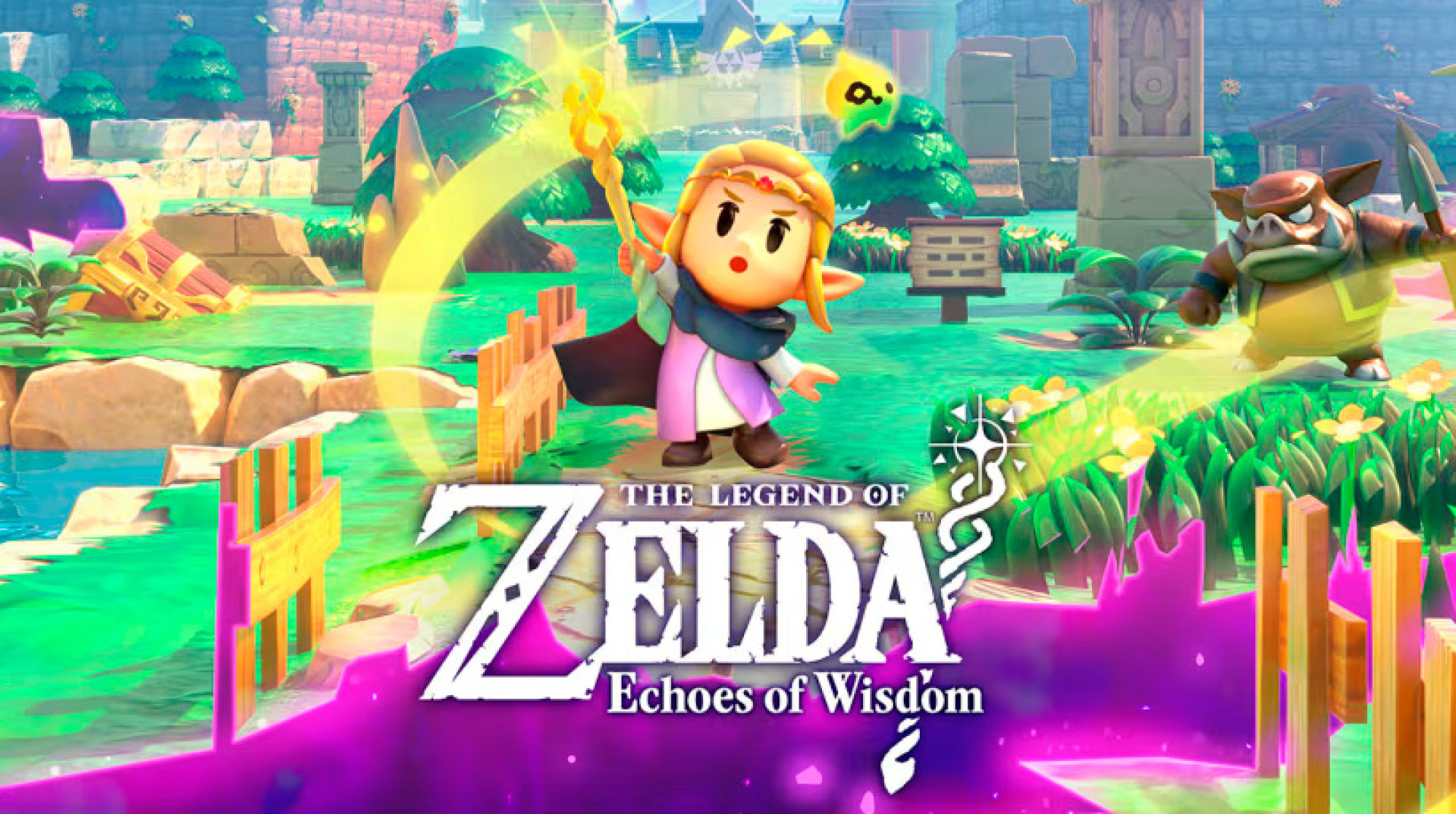 The Legend of Zelda: Echoes of Wisdom marca momento histórico na série, colocando a princesa como protagonista (Foto: Divulgação)