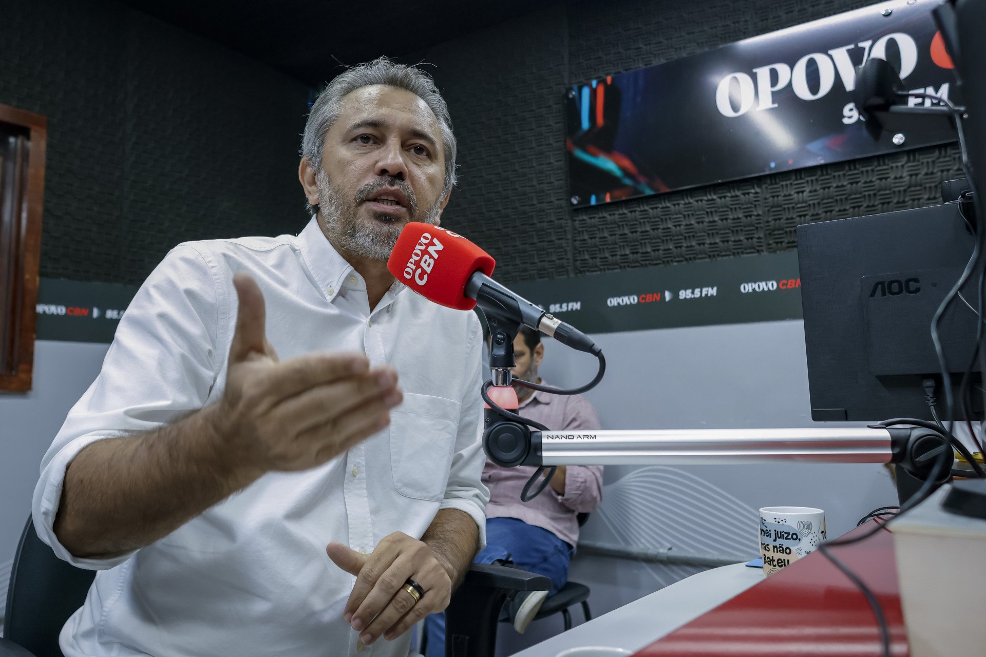 ￼ELMANO fez uma avaliação dos resultados das eleições 2024 (Foto: AURÉLIO ALVES)