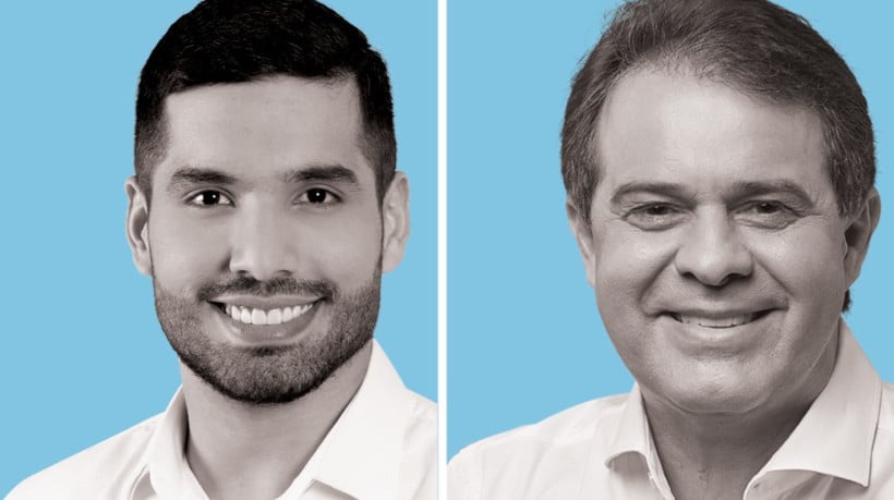 André Fernandes (PL) e Evandro Leitão (PT) foram os candidatos no segundo turno das eleições municipais de 2024 em Fortaleza.