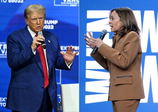 Empatados, Kamala Harris e Donald Trump entram na tensa semana final da campanha. EUA vão às urnas no dia 5 de novembro de 2024 