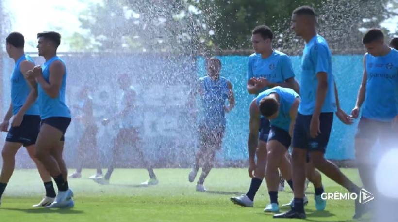 Grêmio inicia preparação para jogo contra o Fluminense